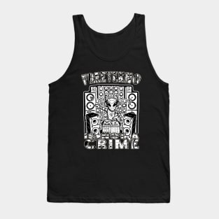 Soundsystem Free Tekno Is Not A Crime! Tank Top